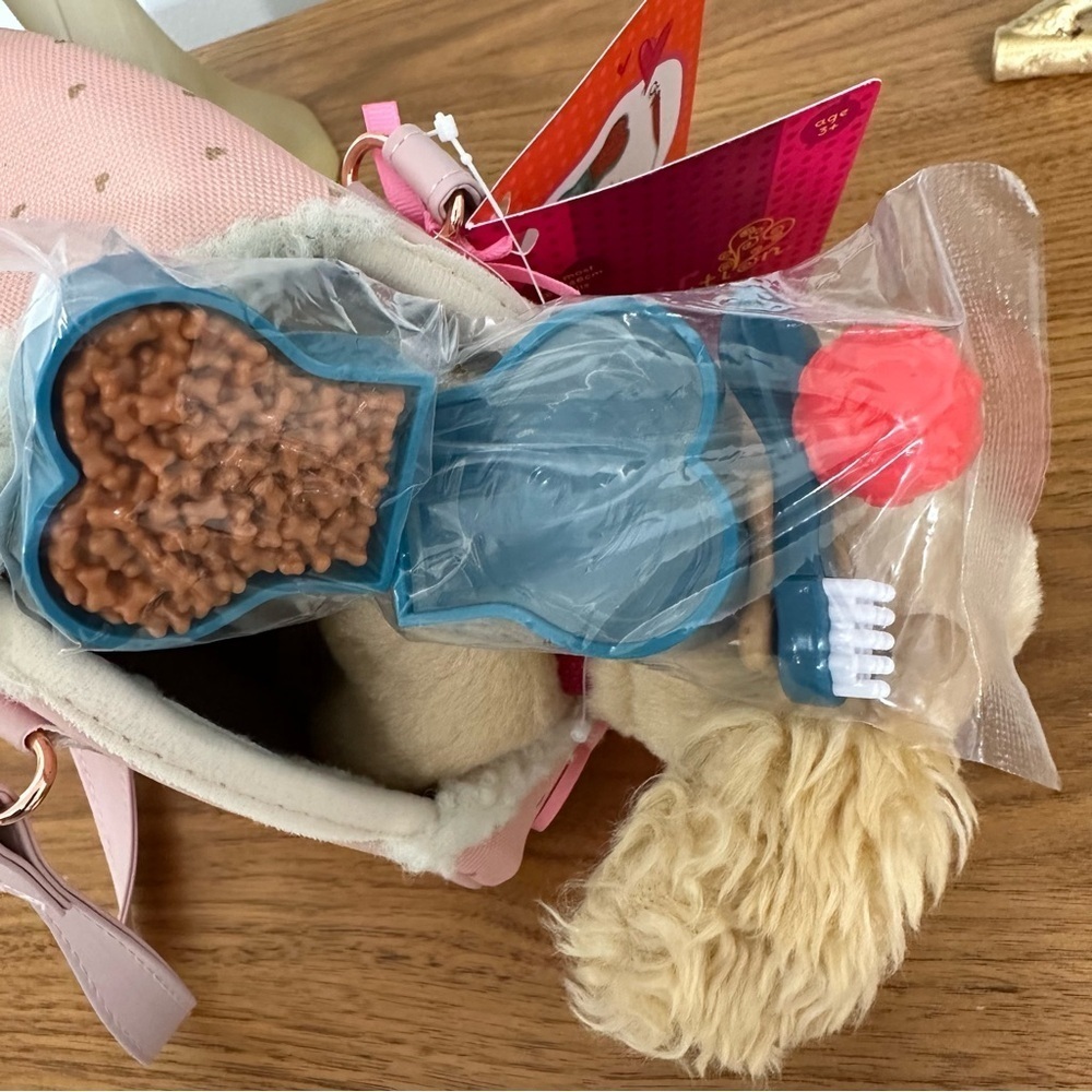Our Generation Hop In Dog Carrier With 6” Pup And Accessories For OG Doll NEW - Picture 5 of 5
